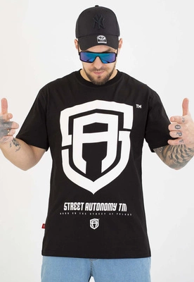 T-shirt Street Autonomy Classic czarno biały