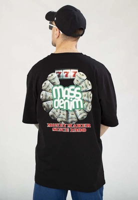 T-shirt Mass Casino czarny