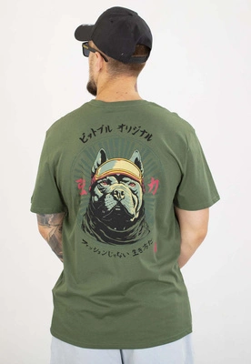 T-shirt Pit Bull Mt.Fuji 170 sage green