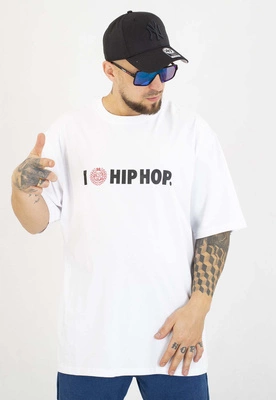 T-shirt Mass Feelings biały