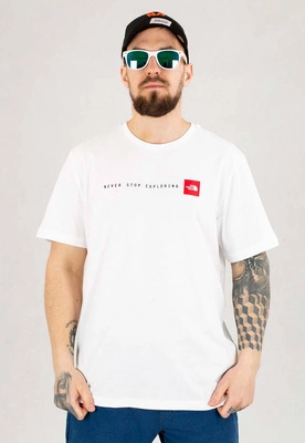 T-shirt The North Face M S/S NSE NF0A87NSFN4 biały