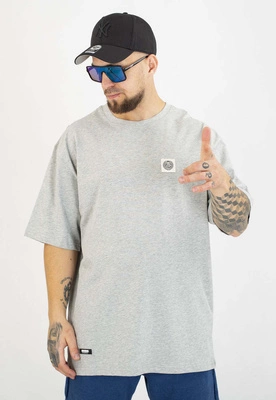 T-shirt Mass Patch szary