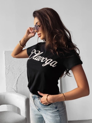 T-Shirt Olavoga Luxe czarny