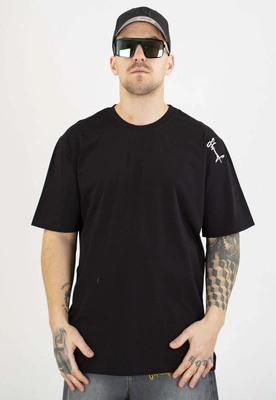 T-shirt Stoprocent Haftbark czarno biały