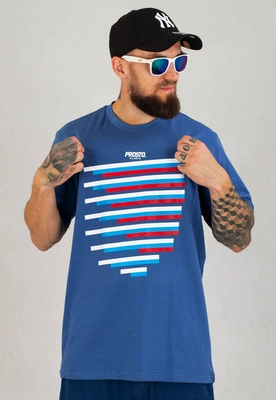 T-shirt Prosto Coltro niebieski