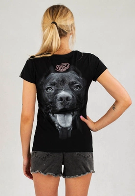 T-Shirt Pit Bull IR czarny