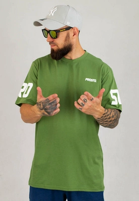 T-shirt Prosto Travers zielony