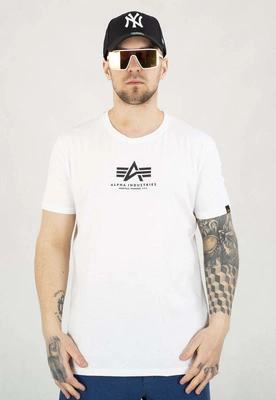 T-shirt Alpha Industries Basic T ML 118533 biały