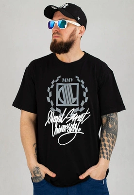 T-shirt Diil Laur University czarny