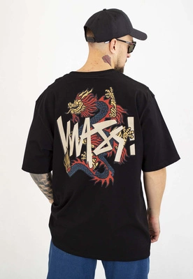 T-shirt Mass Dragon czarny