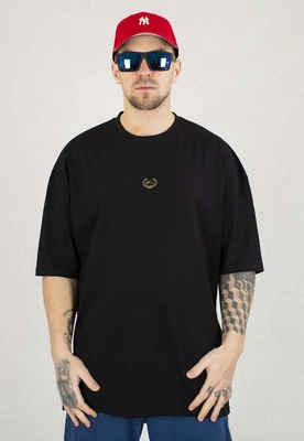 T-shirt Moro Sport Gold Laur czarny