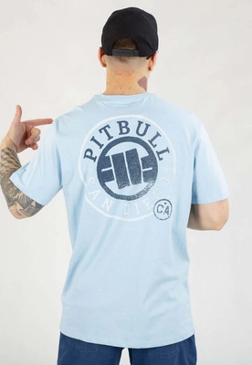 T-shirt Pit Bull SD Stamp 170 light blue