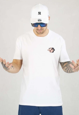 T-shirt Smerfy Mini Gargamel biały