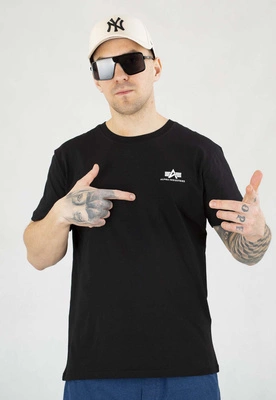 T-shirt Alpha Industries Basic Small Logo 188505 czarny