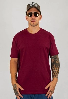 T-shirt Niemaloga 190 One Color bordowy