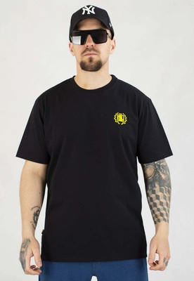 T-shirt Diil Small czarno żółty