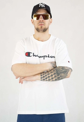 T-shirt Champion 220256 biały