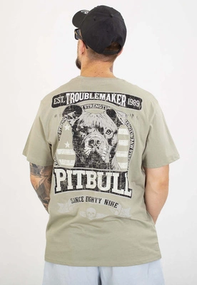 T-shirt Pit Bull Troublemaker 170 dusty salvia