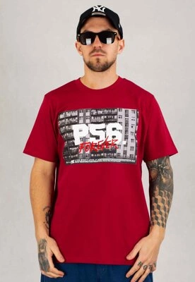 T-shirt Dudek P56 Forever bordowy
