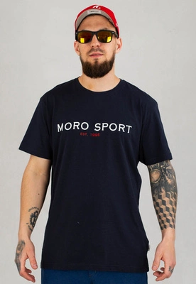 T-shirt Moro Sport Moro University granatowy