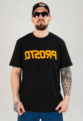 T-shirt Prosto Revers czarny