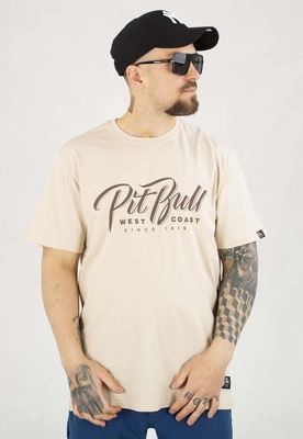 T-shirt Pit Bull El Jeffe 170 ultra light sand