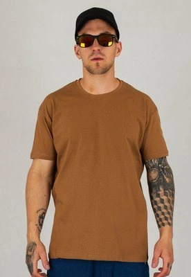 T-shirt Niemaloga Slim 150 Smooth beżowy