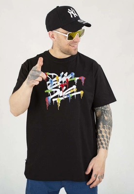 T-shirt Diil Die Splash czarny