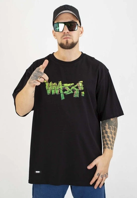 T-shirt Mass Rock czarny
