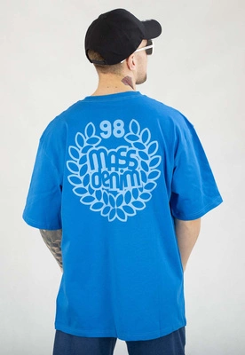 T-shirt Mass Base Back niebieska