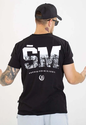 T-shirt Środowisko Miejskie ŚM City czarny