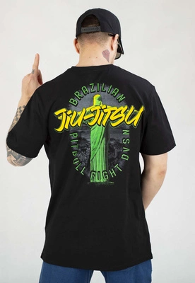 T-shirt Pit Bull BJJ Fight DVSN 190 black