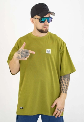 T-shirt Mass Patch oliwkowy