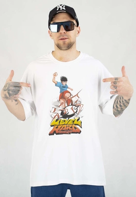 T-shirt Prosto Baggy LVLHard biały