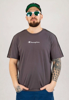 T-shirt Champion 219097 grafitowy