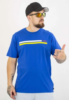 T-shirt Diil Line chabrowo żółty