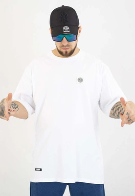 T-shirt Mass Patch biały