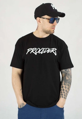 T-shirt Chada Proceder Tag czarny