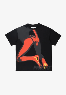 T-shirt Prosto NSFW black