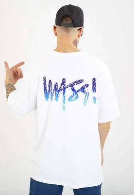 T-shirt Mass Viral biały