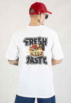 T-shirt Mass Munchies Kioto biały