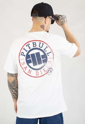 T-shirt Pit Bull SD Stamp 170 white