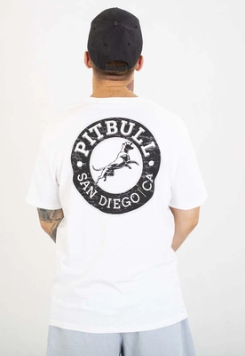 T-shirt Pit Bull San Diego Ca Black 170 white