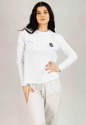Longsleeve Prosto Luna biały