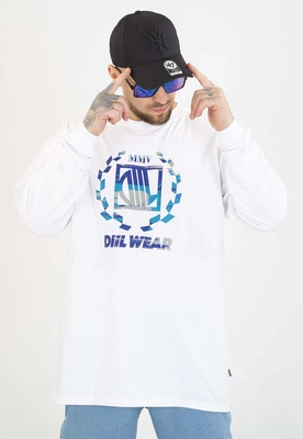 Longsleeve Diil Sharp biały
