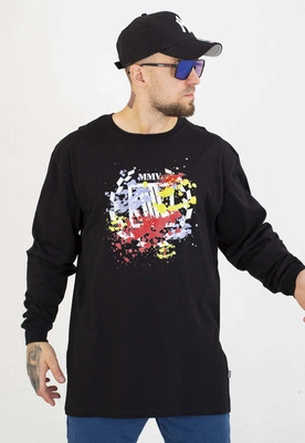 Longsleeve Diil Splash czarny