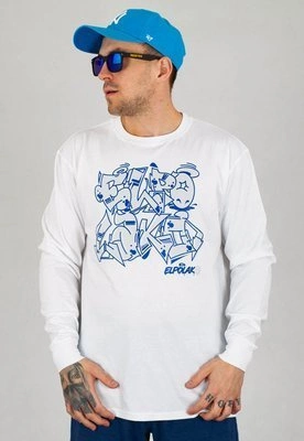 Longsleeve El Polako Graffiti biały