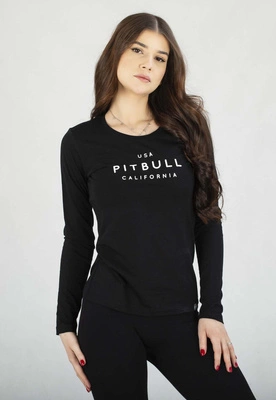 Longsleeve Pit Bull USA Cal czarny
