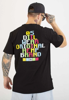 T-shirt Diil Pixel czarny