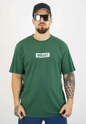 T-shirt Diil Kastet zielony